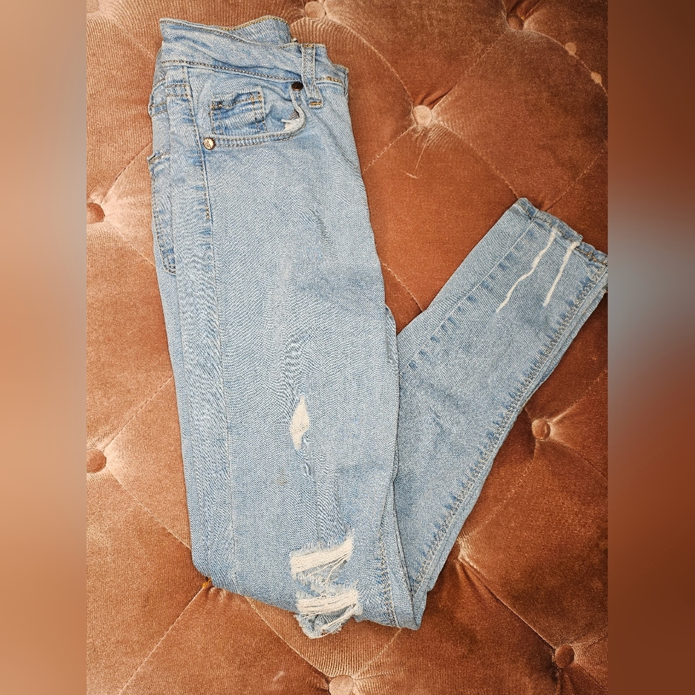 Light Blue Stretchy Skinny Jean